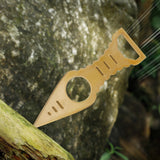 THROWFUN 6 Pack 9Cr17 stainless steel- 6.42''(length) 0.12''(thick) , throwing knives set  Full-Tang Throwing Set, with Nylon Sheath for Competition and Recreation Black gold Darts-FB-YF177-3-6